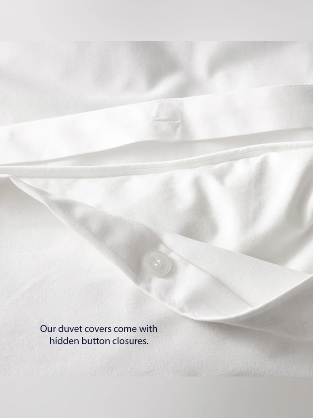 NWT The Company Store Legends Hotel Supima Sateen Duvet King Silver